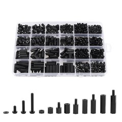 620Pcs M3 Nylon Hex Standoffs and Screw Kit for PCB Assembly & Maintenance