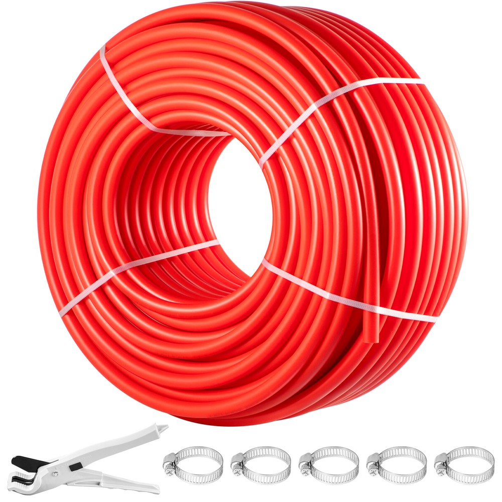 VEVOR 1″-500′ PEX Tubing Pipe Coil Certified Non-Barrier Htg/Plbg/Portable Water