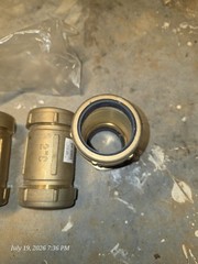 2″ C Brass Compression Coupling Pipe Repair Fitting Copper Tube Size Indonesia