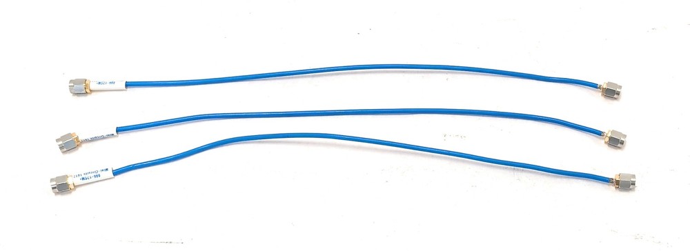 Lot of 3 Mini-Circuit 086-12SM+ 12in Hand-Flex Cable SMA DC-18GHz 50 Ohm