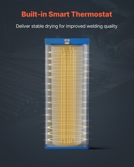 VEVOR Welding Rod Oven 50LBS Capacity 420W Drying Oven for 18-inch Electrodes