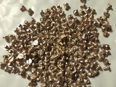 #2-56 X 1/8″ Machine Screws, Pan Head, Slotted, Solid Brass, SELECT QTY