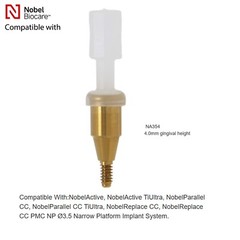 Locator Tapered Abutment for Nobel Active Biocare Conical Connection NP/RP 1-5mm