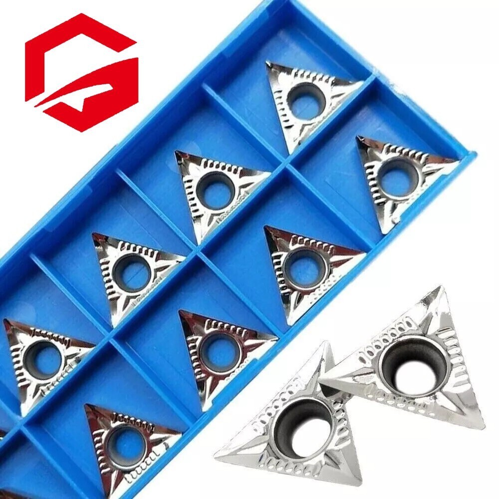 10pcs TCGT16T308-AK N01 TCGT32.52 CNC Carbide Insert for Aluminum Carbide Bits