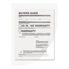 Static Cling Form Holders Buyers Guide Car Dealer Paperwork