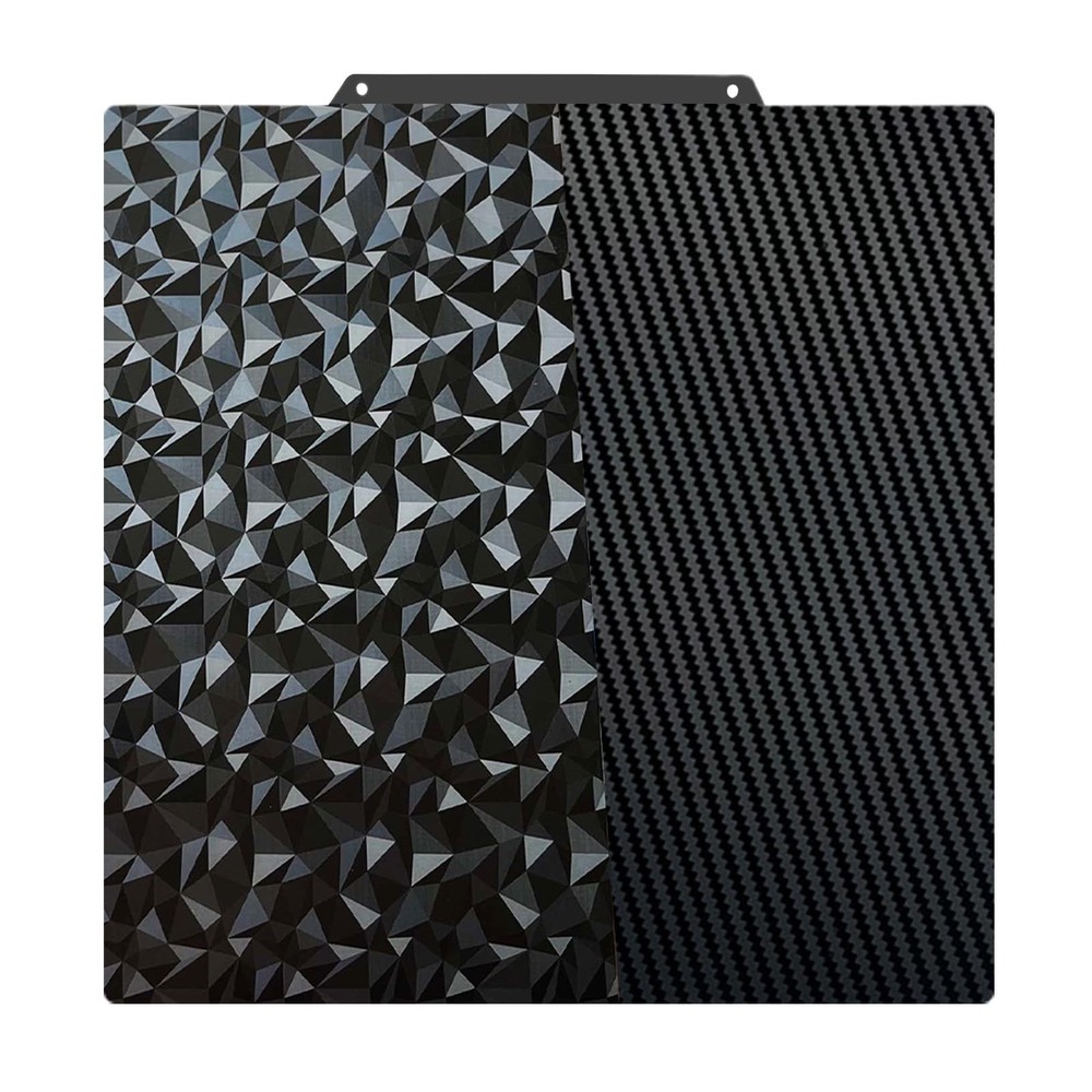 Double Sided Textured PEO PET Build Plate for Ankermake M5/QIDI Q1 Pro 3D Pri…