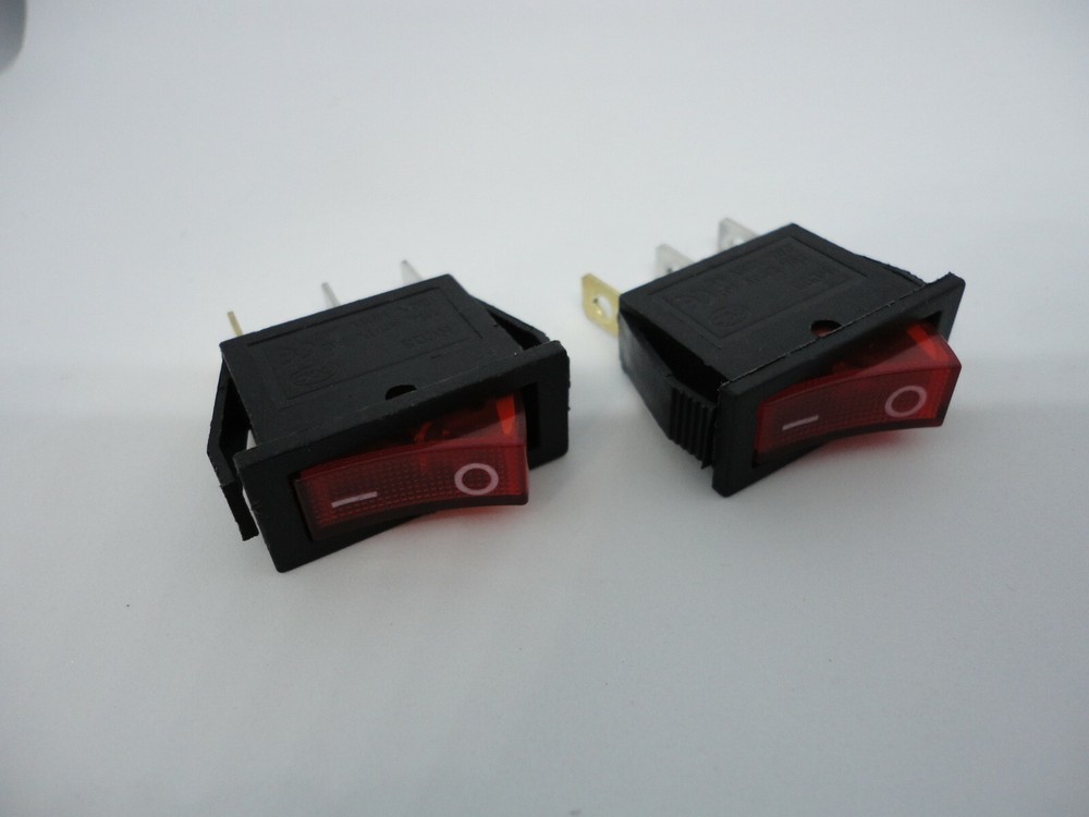 2 Pcs Pack Lot KCD3 15A 250V 20A 250V AC CQC CE Power Button Rocker Boat Switch