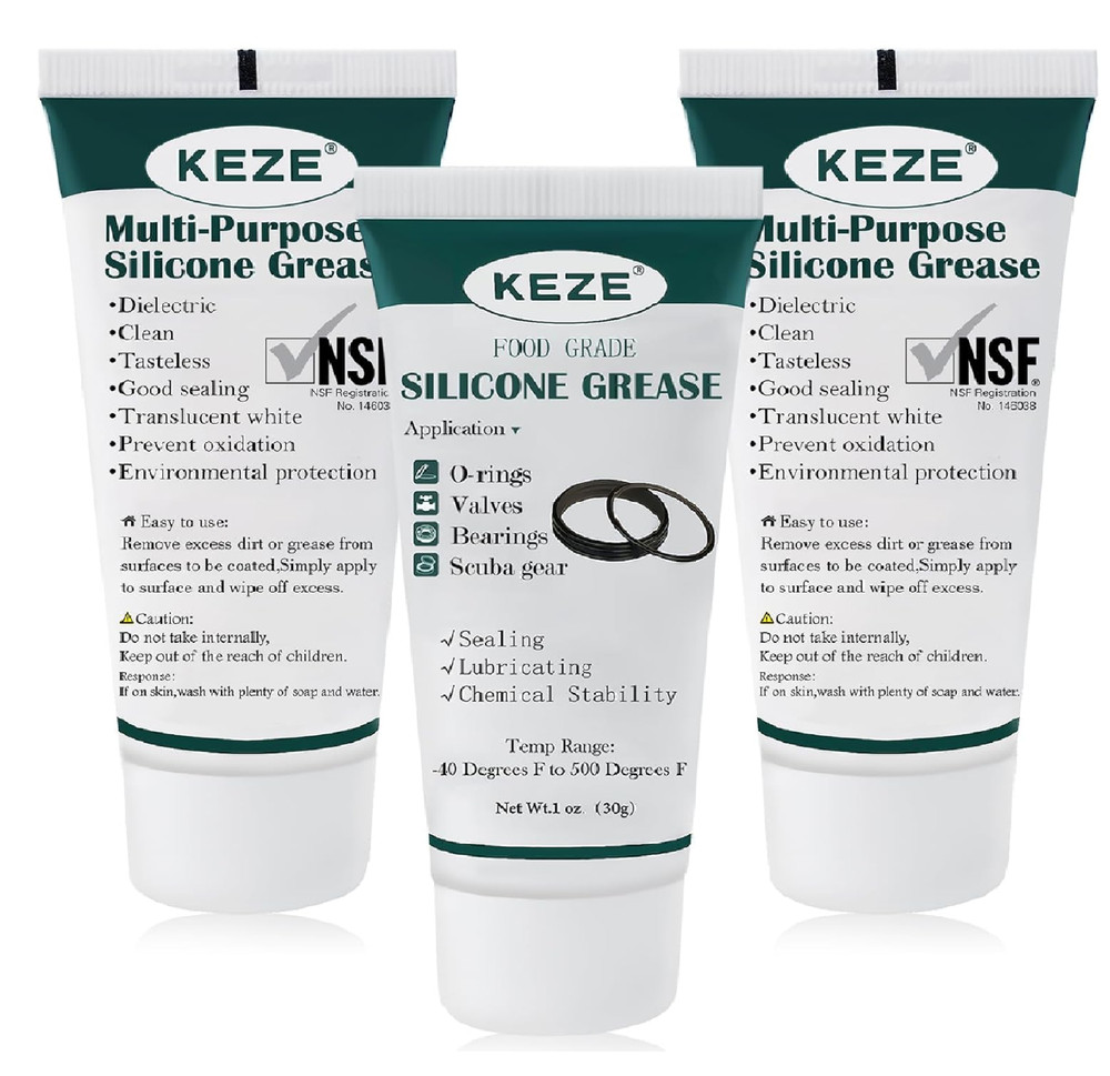 Silicone Grease Waterproof Food Grade Silicone Sealant Lubricant for Plumbers