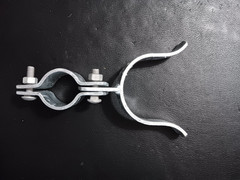 Everbilt 2-3/8 in. x 1-3/8 in. Galvanized Metal Fork Latch with Nut and Bolts