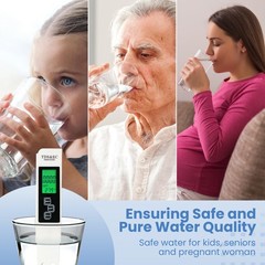 All-New 2026 TDS Meter Digital Water Tester – 4-in-1 Accurate & Reliable…