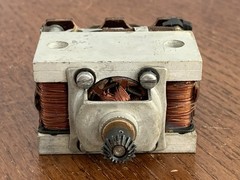 QTY(2) Vintage DC Motor, Pittman Style Open Frame, Wound Field, Bell & Howell?