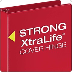 3 Ring Binders, Binders for and Office, Durable 2 Inch Binder with Round Ring…
