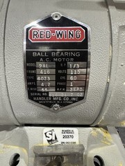 Red-Wing Handler 281 Dental Polishing Lathe 1/3HP 2-Speed Working 115V