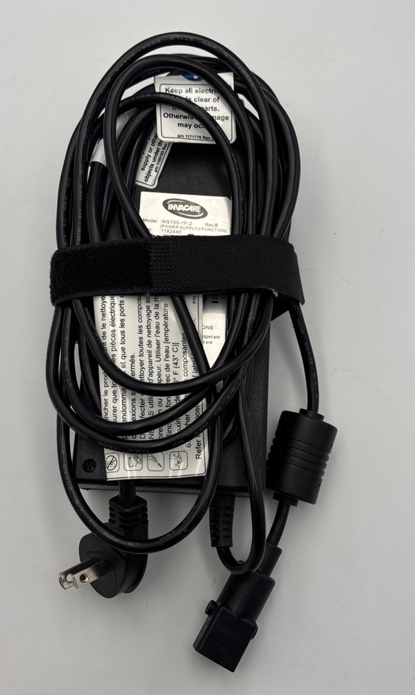 Invacare WS150-1F-2 Power Supply 24V 6.5A Medical Equipment Charger NEW
