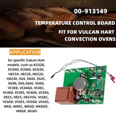 00-913149 Replace Temp Control Board for Vulcan Hart SG4 SG6 ECO2D ECO4D VC4GD