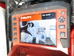 Hilti PS 1000 B X-Scan Concrete Scanner, 2x Batteries & Case works great