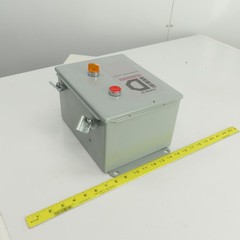 Hoffman A10086CH 10″ x 8″ x 6″ Electrical Enclosure W/Backplate & Switch