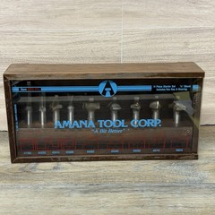 Amana Tool AMS-211 11-piece Carbide-tipped Router Bit Set GPC