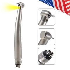 1-5*NSK Style Dental (LED E-generator) High Speed Handpiece Standard Head 4 Hole