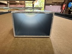 2″ x 3″ x 1/8″ Wall Aluminum Rectangle Tube x 12″ Length, 6061-T6 Aluminum
