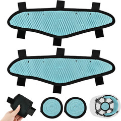 Hard Hat Top Pads and Sweatbands for Safety Helmet, Washable Hard Hat Cooling