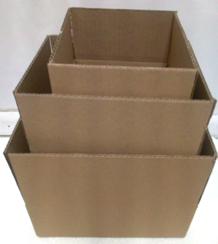 12x10x6 Cardboard Paper Boxes Corrugated Shipping Boxes 32 ECT 25/bndle “28”