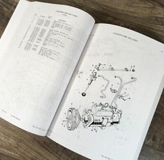 Massey Ferguson MF 245 Tractor Service Parts Operators Manual Set Under 9A349200