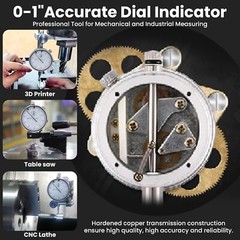 Dial Indicator with Magnetic Base 0.001″Precision Gauge Test Indicator Point Set