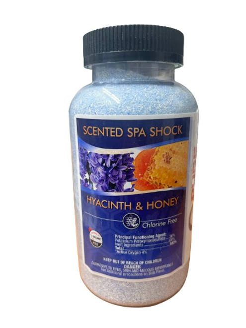 Oxygen Pools SPA-185 Spa Shock Oxidizer 1.875lbs Chlorine-Free Hyacinth Honey