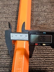 Brunner & Lay Breaker Flat Chisel 30 inches Length x 1.26″ OD Orange