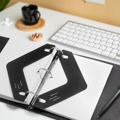 Binder Sheet Lifters 11 X 6 in 3 Ring Page Protectors Heavyweight PP