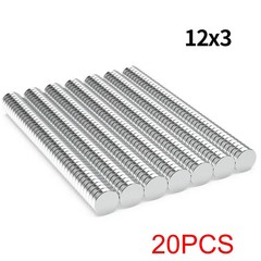 N35 Neodymium Round Magnets Strong Fridge DIY 3×3–20x3mm Assorted Sizes