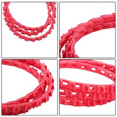 Link V-Belt 3/8 Inch x 4ft Z Type Adjustable Length Industrial Drive Belt