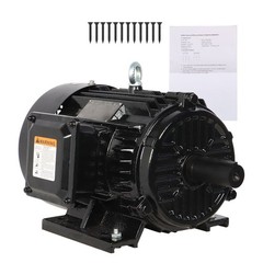 5HP Electric Motor 1800 RPM 184T Frame TEFC 230/460 Volt Severe Duty 3 Phase