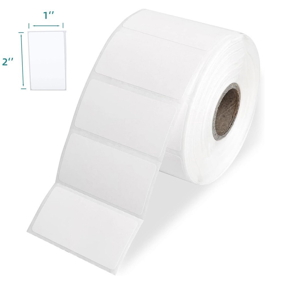 2″ x 1″ Multipurpose Barcode Direct Thermal Labels for FNSKU UPC FBA 1300/Roll