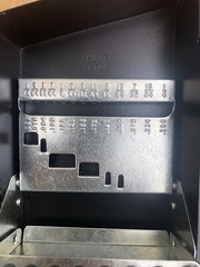 Lot of 2 – Huot Drill Bit Storage / Index Box for 29 Bits 1/16″ to 1/2″ By 1/64″