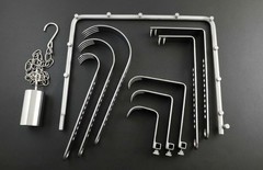 Charnley Initial Incision Retractor Complete Set of 10 PCs Surgical Instruments