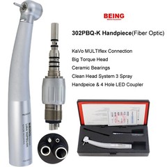 BEING Dental Fiber Optic High Speed Handpiece For KaVo MULTIflex Coupler 4 6Hole