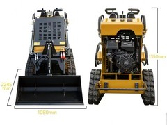 2025 Mini Skid Steer Track Loader 13.5HP Upgraded USA Stock Local collection