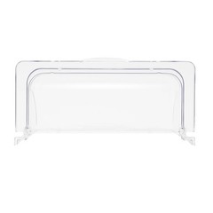 6 PACK Half Size Roll Top Chafing Dish Clear Plastic Pan Display Cover Chafer
