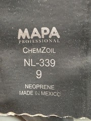 Mapa Professional ChemZoil NL-339 Neoprene Gloves Size 9