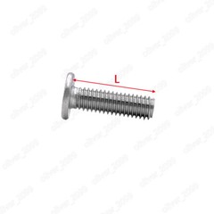 304 Stainless Steel Torx Socket Utrathin Flat Head Hollow Screws M3 M4 M5