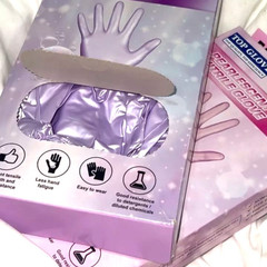 Top Glove Nitrile Disposable Powder Free Glove – Pearlescent Pink/ Violet 50s