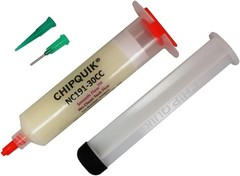 30cc Smooth Flow Tack Flux Syringe – No-Clean, Lead-Based for Superior Soldering