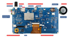 7 inch HMI Intelligent Smart UART SPI Touch 800×480 TFT LCD Display