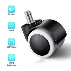 Office Chair Universal Casters Swivel Wheels Replacement Heavy Duty 2 Inch