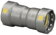 New Sealed Viega 25026 MegaPressG Straight Coupling 2×2 Carbon Steel – New