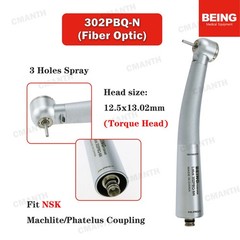 BEING Dental Fiber Optic High Speed Handpiece LED 4/6 Holes Coupler For KAVO NSK