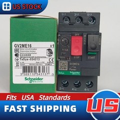 US Stock: 4PCS Schneider GV2ME16 NEW Manual Starter Protector, Express Shipping