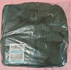4″ Zipper Binder 3 Ring with Shoulder Strap, Tough/Multi-Pocket-Black
